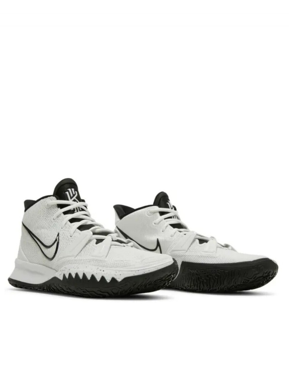 Nike Kyrie 7 TB White Black DA7767-100 Basketball Shoes Men's Tuxedo Size 6